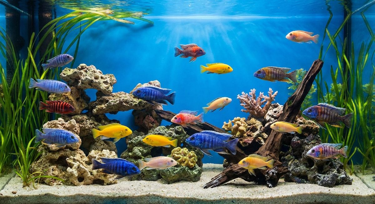 Akvárium Malawi Lednice